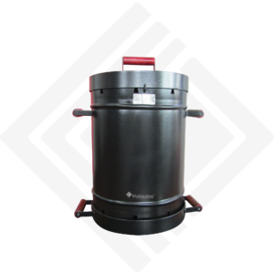 Asador de Barril en Hierro Pequeño