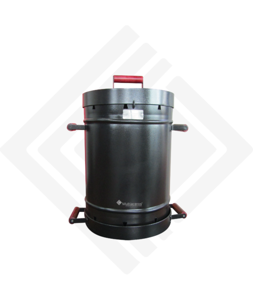 Asador de Barril en Hierro Pequeño