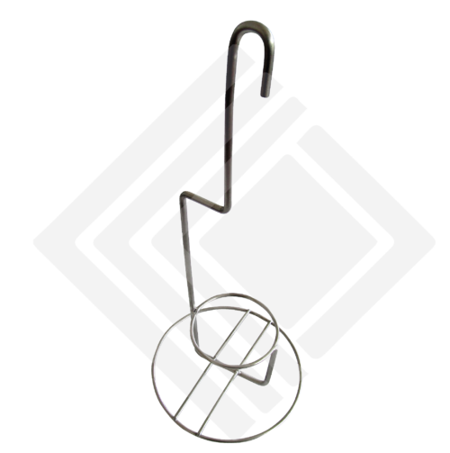 Accesorio vertical para pollo en asador de barril – cocción uniforme y piel crocante