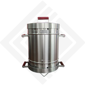 Asador de Barril en Acero Inoxidable Pequeño