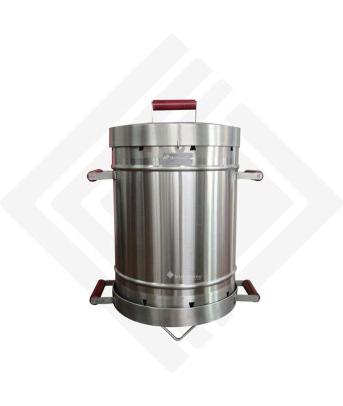 Asador de Barril en Acero Inoxidable Pequeño